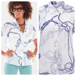 CAbi Boating button down